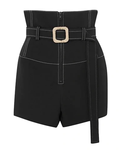 Shop Kenzo Woman Shorts & Bermuda Shorts Black Size 2 Polyester