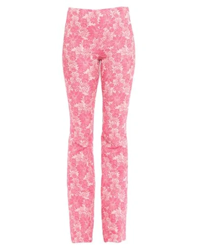 Shop Be Blumarine Woman Pants Pink Size 6 Polyester, Polyamide, Elastane