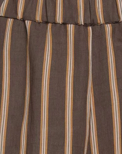 Shop Kiltie Woman Pants Brown Size 6 Viscose, Polyester
