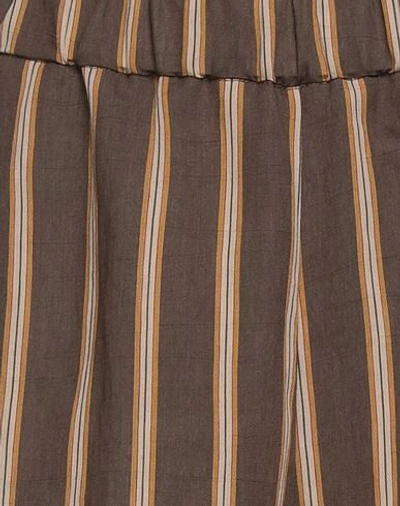 Kiltie Pants In Brown