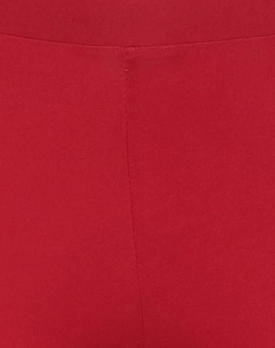 Shop Adidas Originals Woman Leggings Red Size 2 Cotton, Elastane