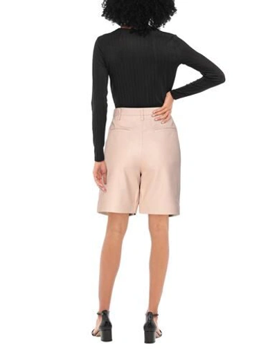 Shop Red Valentino Woman Shorts & Bermuda Shorts Blush Size 4 Sheepskin In Pink