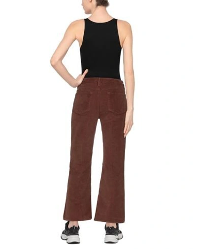 Shop Frame Woman Pants Brown Size 30 Cotton, Elastane