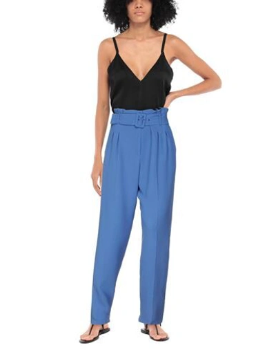 Emporio Armani Pants In Pastel Blue