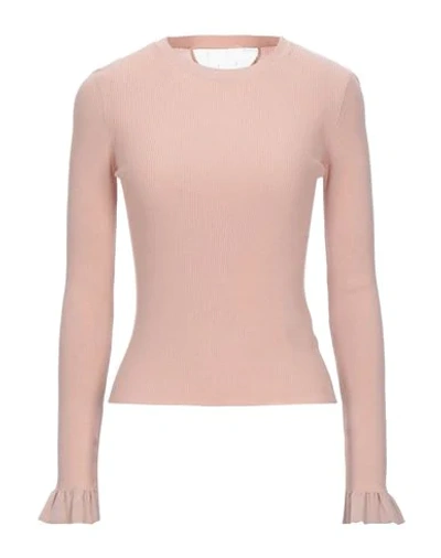 Shop Red Valentino Sweaters In Pale Pink