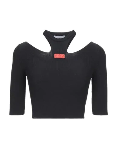 Shop Gcds Woman Sweater Black Size Xs Polyamide, Elastane