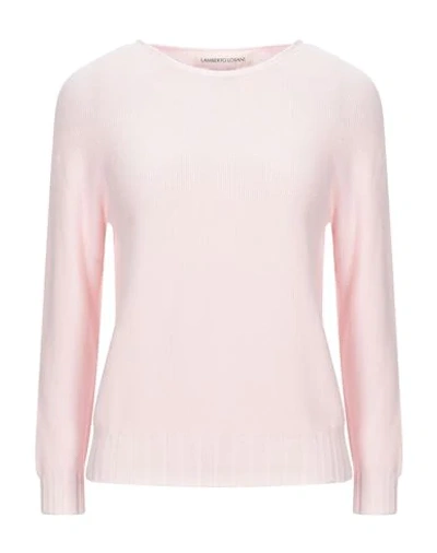 Shop Lamberto Losani Sweaters In Light Pink