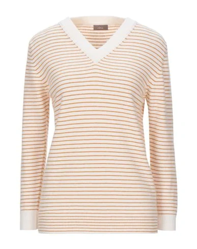 Shop Altea Woman Sweater Ivory Size S Virgin Wool In White