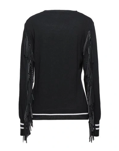 Frankie Morello Sweaters In Black