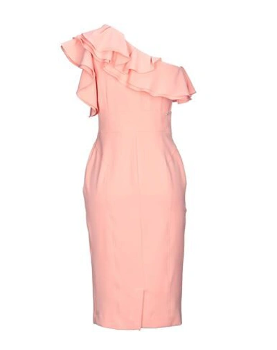 Shop Atelier Legora Knee-length Dresses In Salmon Pink