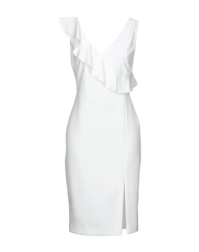 Shop Access Fashion Midi Dresses In White