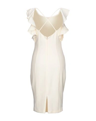 Shop Access Fashion Midi Dresses In Ivory