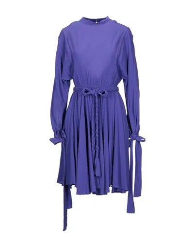 Shop Beatrice B Beatrice.b Short Dresses In Purple