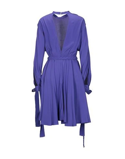 Shop Beatrice B Beatrice.b Short Dresses In Purple