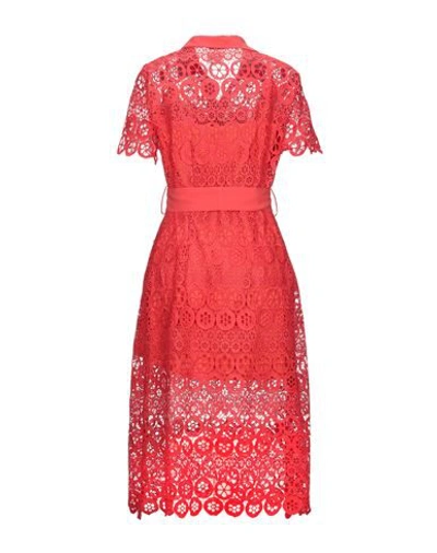 Shop Access Fashion Midi Dress In Red