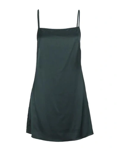 Shop French Connection Short Dresses In Dark Green