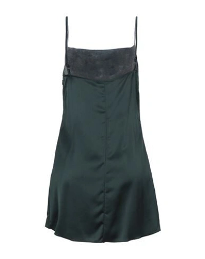 Shop French Connection Short Dresses In Dark Green