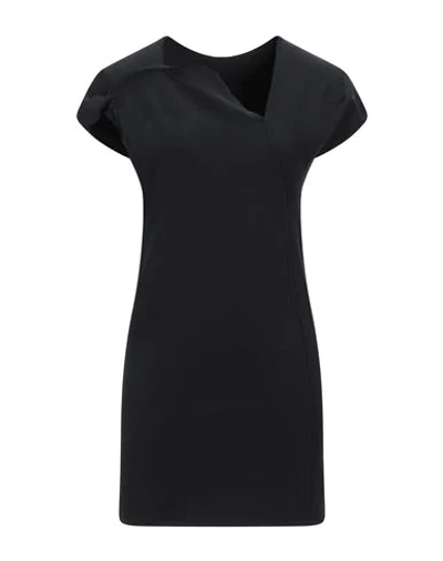 Rick Owens Short Dresses In Black