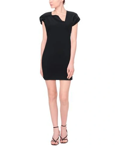 Rick Owens Short Dresses In Black