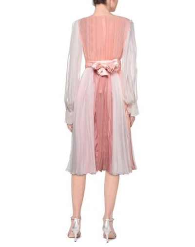 Dolce & Gabbana Midi Dresses In Pink