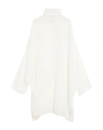 Maison Margiela Overcoats In White