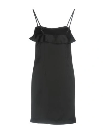 Shop Rue•8isquit Short Dresses In Black
