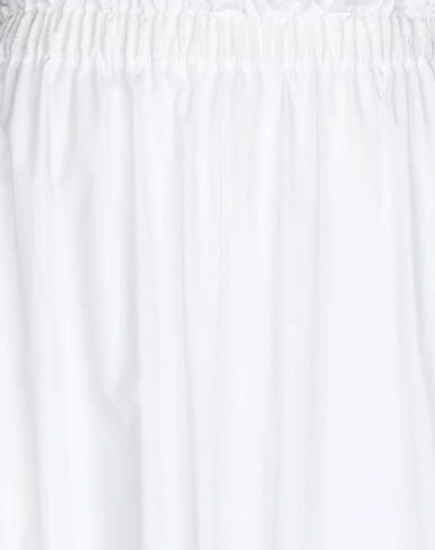 Shop Gna Long Skirts In White