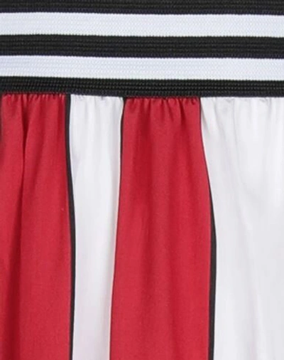 Shop Woolrich Woman Midi Skirt Red Size Xs Viscose, Polyamide