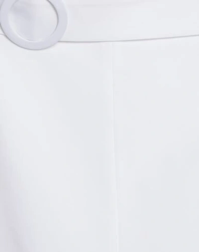 Shop Access Fashion Woman Midi Skirt White Size Xl Cotton, Polyester, Elastane