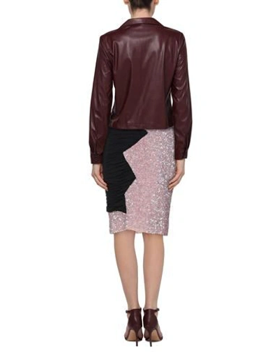 Moschino Midi Skirts In Black