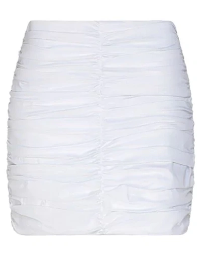 Shop Actualee Mini Skirts In White