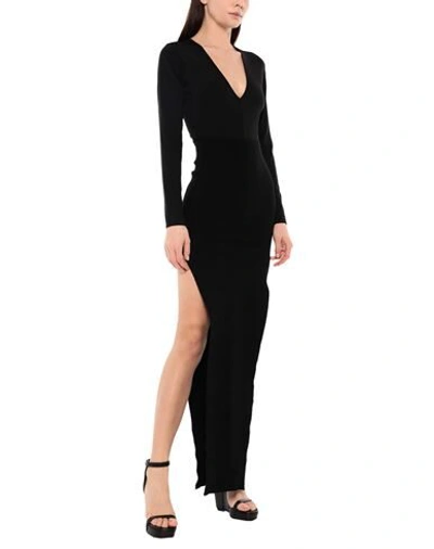 Shop Rick Owens Woman Long Skirt Black Size M Viscose, Polyester, Polyamide, Elastane