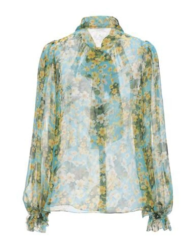 Shop Dolce & Gabbana Shirts In Sky Blue