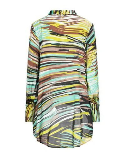 Manila Grace Blouses In Green