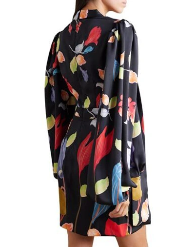 Shop Peter Pilotto Woman Mini Dress Black Size 2 Polyester