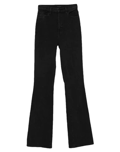 Shop J Brand Woman Denim Pants Black Size 25 Cotton, Elastane