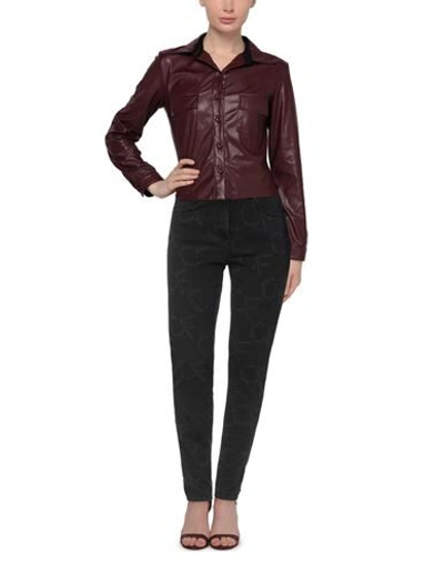 Shop Chiara Ferragni Woman Jeans Black Size L Cotton, Elastane