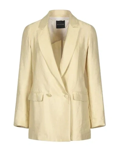 Shop Actualee Suit Jackets In Sand