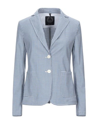 T-jacket By Tonello Suit Jackets In Blue