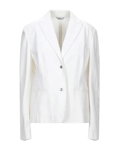 Shop Ajay By Liu •jo Suit Jackets In White