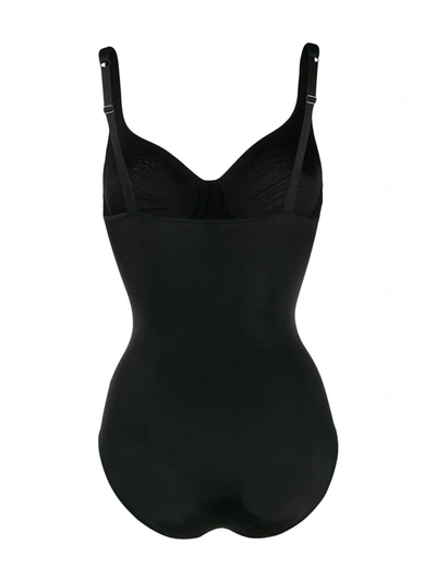 Wolford Mat De Luxe Underwire Shaping Bodysuit In Black