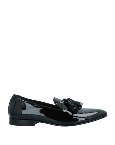 Shop Alessandro Dell'acqua Loafers In Black