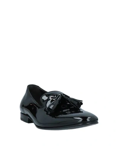 Shop Alessandro Dell'acqua Loafers In Black