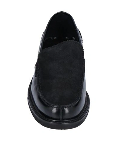 Shop 6 Punto 9 Loafers In Black