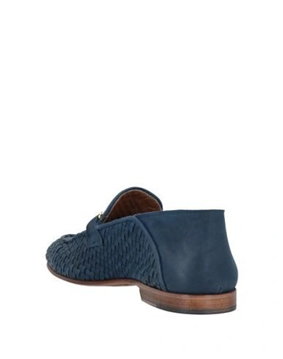 Shop Ahora Napoli Loafers In Dark Blue