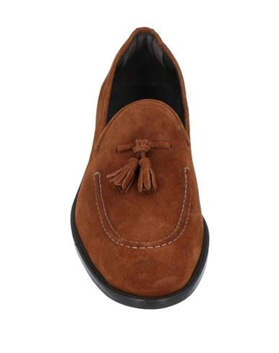 Shop Ahora Napoli Loafers In Brown