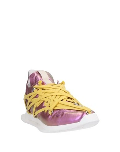 Shop Rick Owens Sneakers In Light Purple