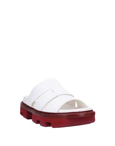 Shop Rick Owens Sandals In White