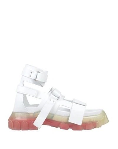 Shop Rick Owens Sandals In White