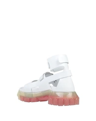 Shop Rick Owens Sandals In White